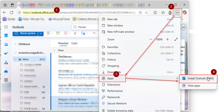 Outlook Web - PWA